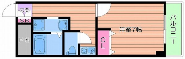 ＩＦ都島の物件間取画像